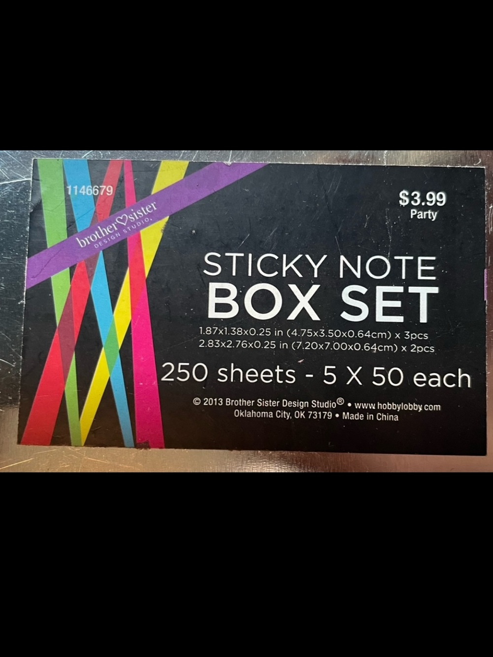 Post-it Notes Set - Office Supplies - Picture 5 of 5